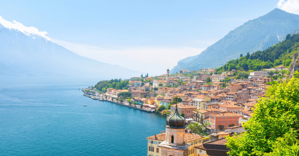 View of the amazing Lake Garda